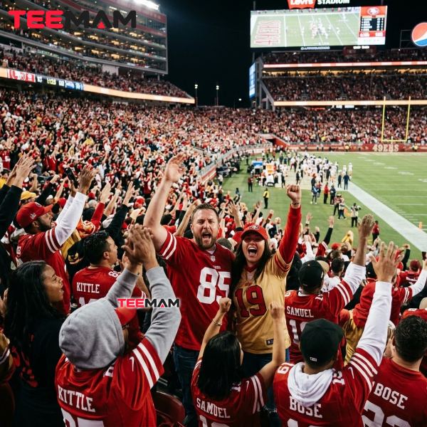 49ers Game Day Chants, Songs, and Catchphrases Every Fan Should Know 1 49ers Aoo First Down Chant At Levis Stadium