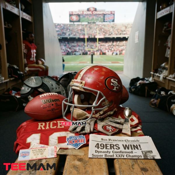 49ers Classic SF Monogram Super Bowl Dynasty Era