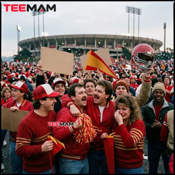 What Does "49ers Faithful" Mean? Inside the San Francisco Fanbase 12 49ers Dynasty Era Fans Celebrating Football Championship Memories