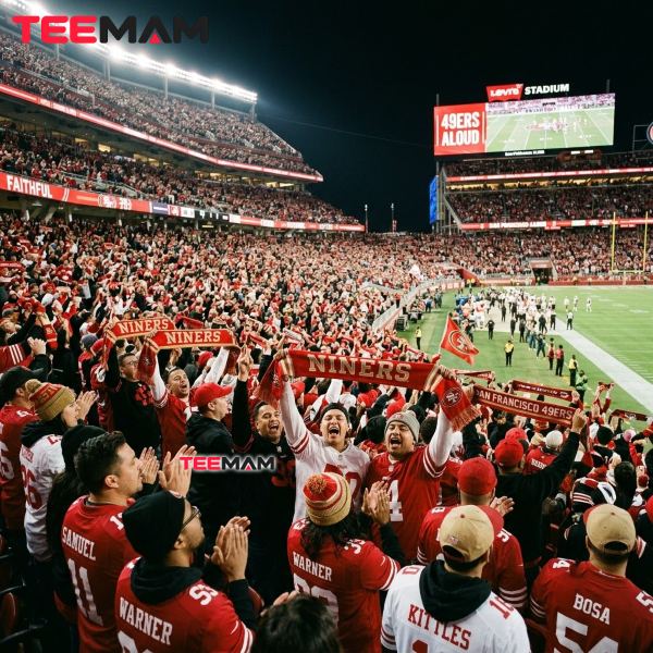 What Does "49ers Faithful" Mean? Inside the San Francisco Fanbase 17 49ers Fans Singing Together On Game Day