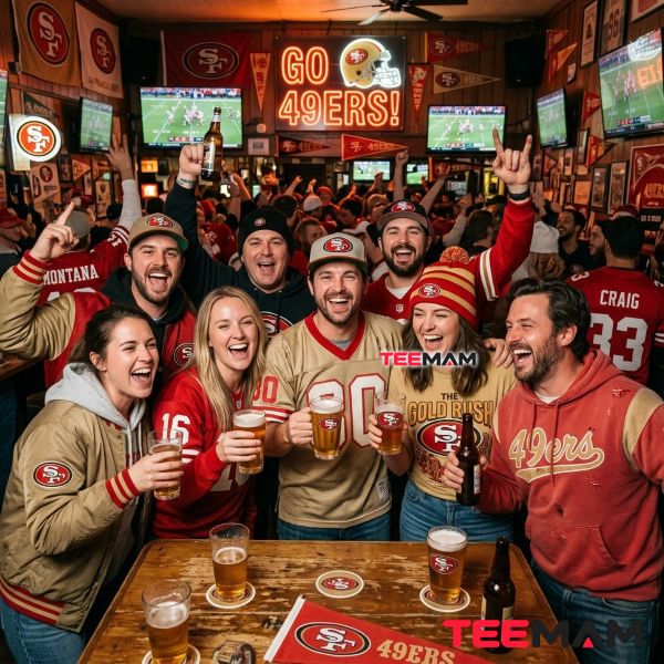 Top Sports Bars in San Francisco & the Bay Area to Watch a 49ers Game 17 49ers Fans Wearing Vintage Game Day Apparel