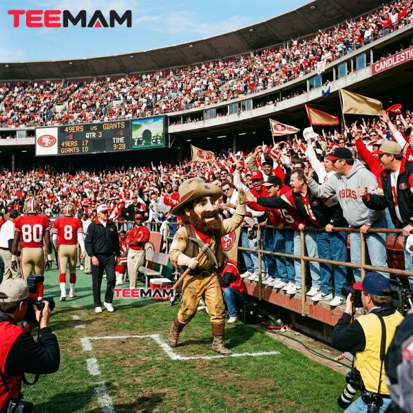 49ers Mascot During Candlestick Stadium Era
