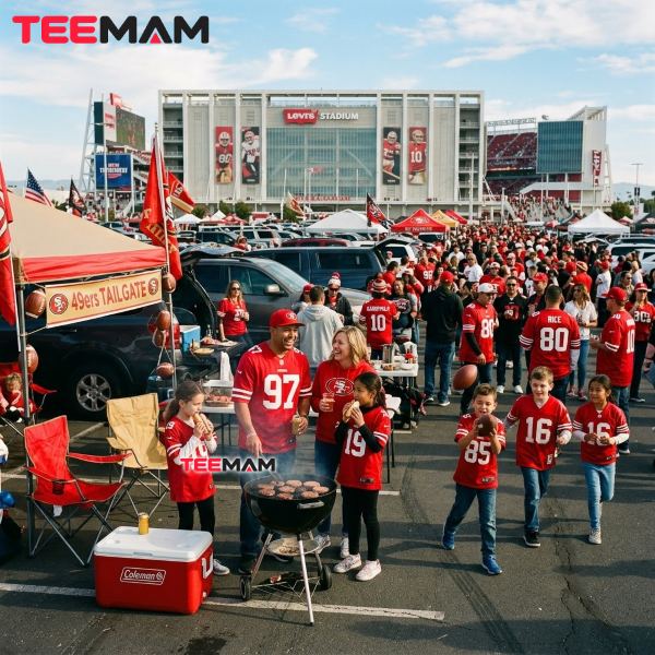 What Does "49ers Faithful" Mean? Inside the San Francisco Fanbase 15 49ers Tailgate Party Before Football Game
