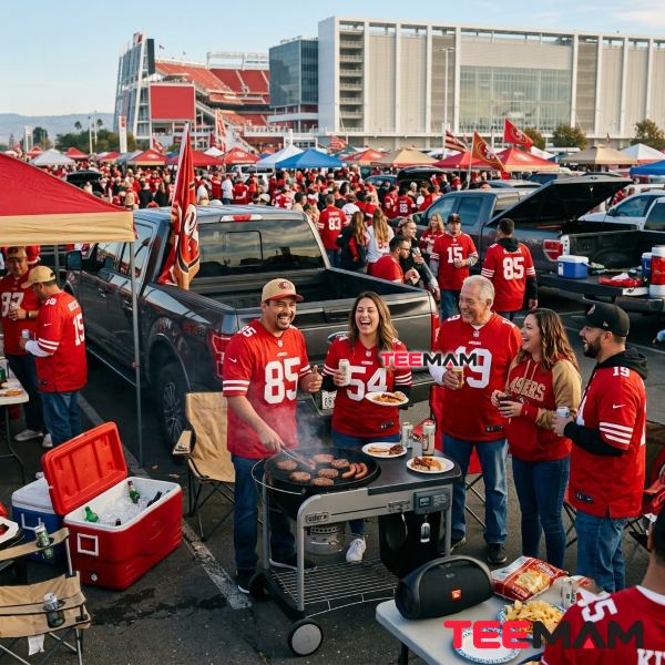 49ers Game Day Chants, Songs, and Catchphrases Every Fan Should Know 3 49ers Tailgate Party Before Kickoff