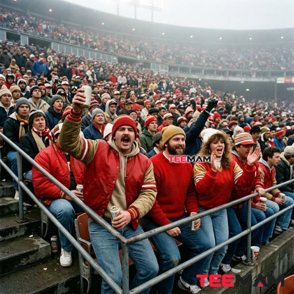 What Does "49ers Faithful" Mean? Inside the San Francisco Fanbase 11 Candlestick Park Football Fans Supporting 49ers Historic Game Day