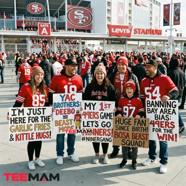 Creative San Francisco 49ers Game Day Sign Ideas