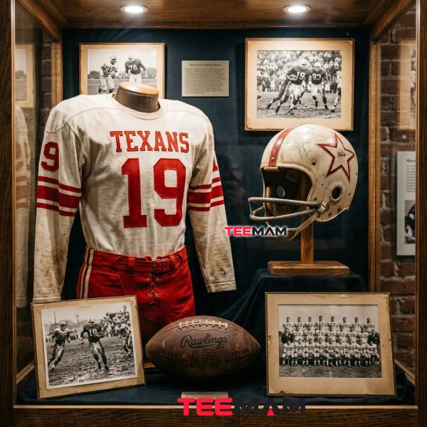 Dallas Texans Original Football Identity Display