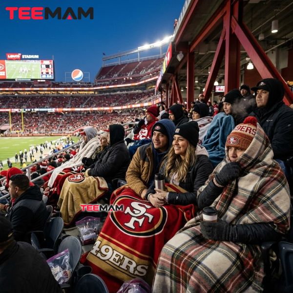 Football Fans Bringing Blankets To Stadium
