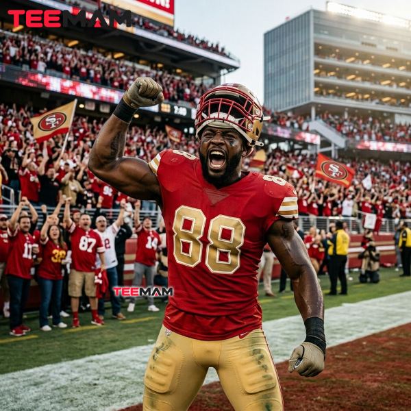 George Kittle Zero Miedo Touchdown Celebration