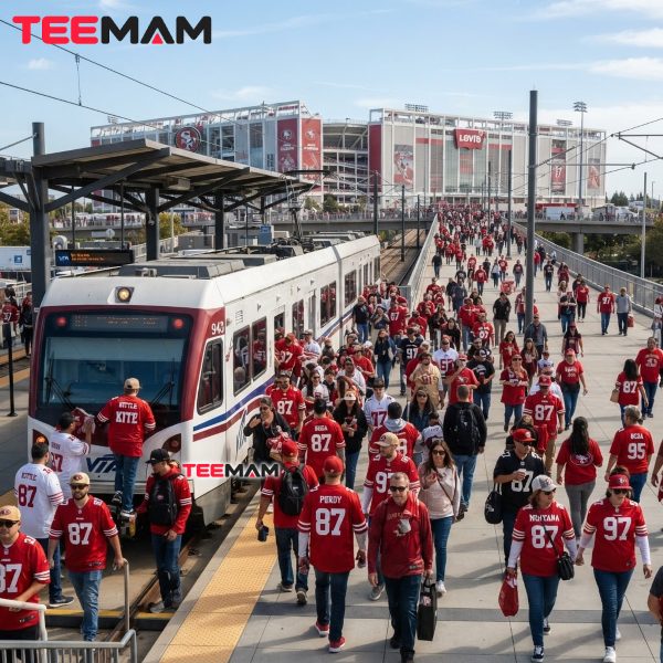 Great America Station Near Levis Stadium
