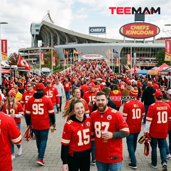 Kansas City Chiefs Name Origin: From Dallas Texans to Kansas City 9 Kansas City Chiefs Fans Outside Arrowhead Stadium