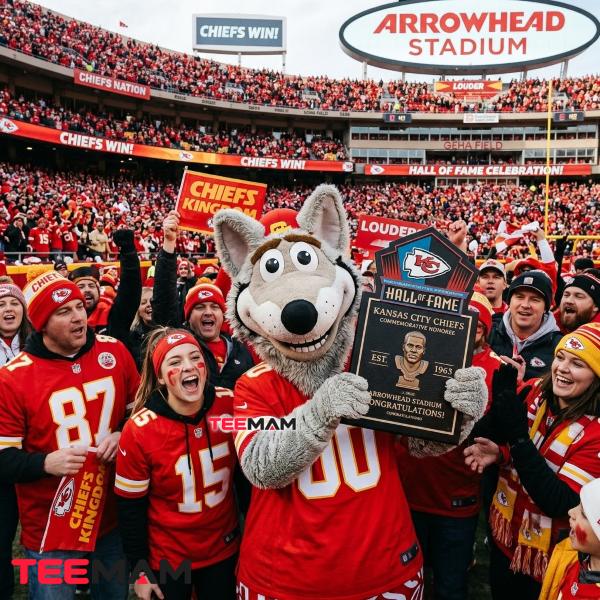 Kansas City Chiefs Mascot Hall Of Fame Honor