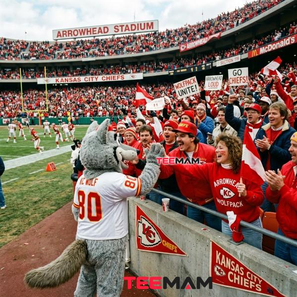 Kansas City Chiefs Wolfpack Mascot History