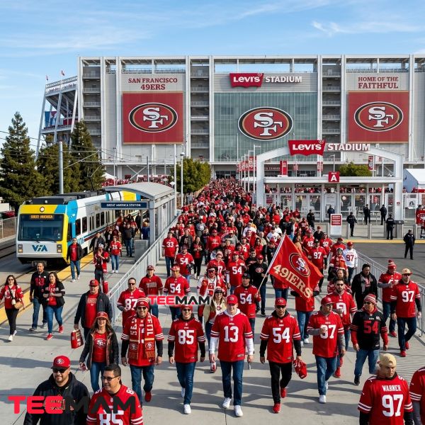Top Sports Bars in San Francisco & the Bay Area to Watch a 49ers Game 16 Levis Stadium Game Day Arrival