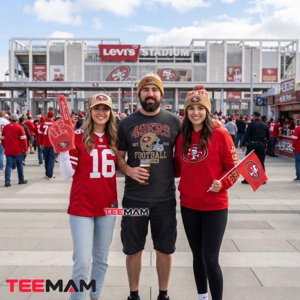 What to Wear to a 49ers Game at Levi's Stadium: A Complete Outfit Guide 13 San Francisco 49ers Jersey T Shirt And Hoodie Comparison