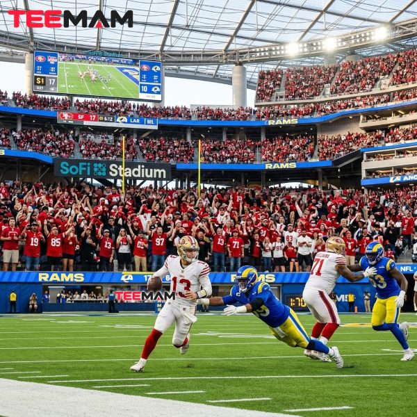 San Francisco 49ers Los Angeles Rams Battle For California