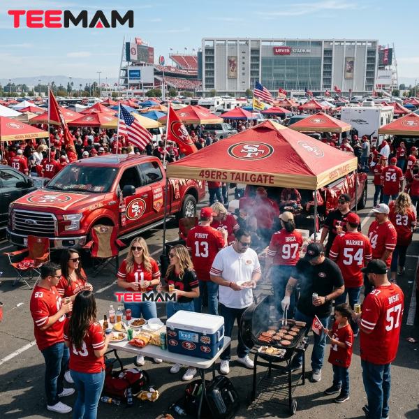 San Francisco 49ers Tailgate Before Kickoff