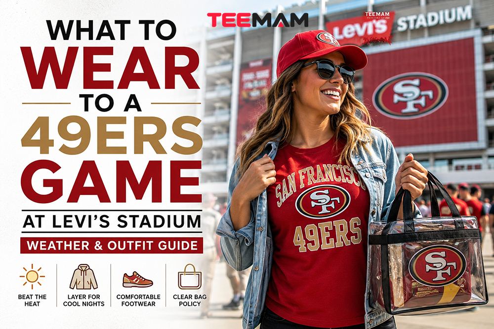 What to Wear to a 49ers Game at Levi's Stadium