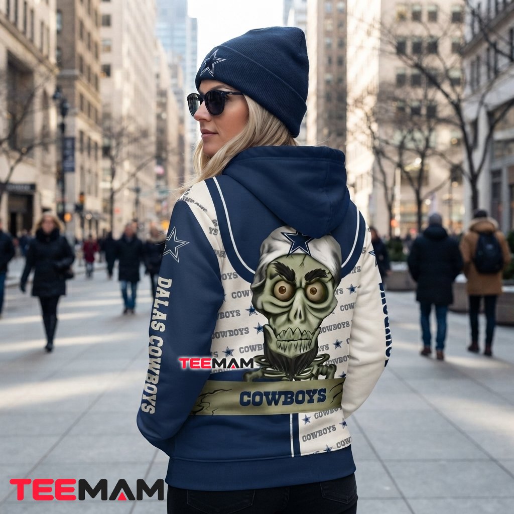 Dallas Cowboys 3D Hoodie Haters Silence Skull Quote Version 3 Dallas Cowboys 3D Hoodie Haters Silence Skull Quote Version 3