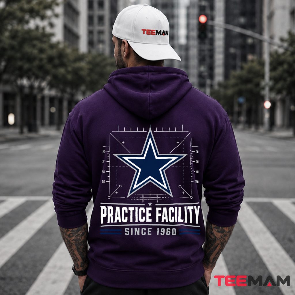Dallas Cowboys Practice Facility Hoodie Vintage Football Headquarters Dallas Cowboys Practice Facility Hoodie Vintage Football Headquarters