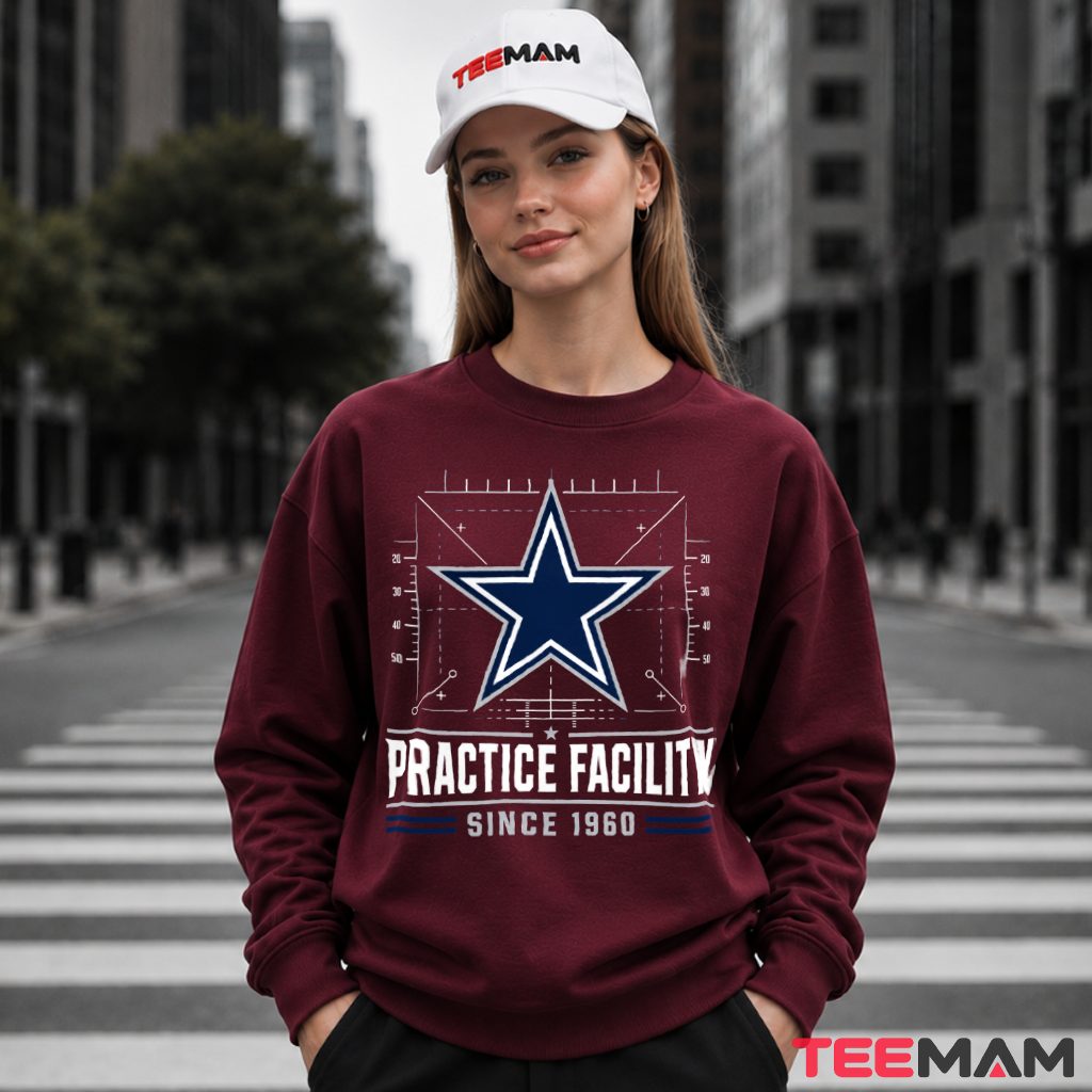 Dallas Cowboys Practice Facility Long Sleeve Vintage Football Headquarters Dallas Cowboys Practice Facility Long Sleeve Vintage Football Headquarters