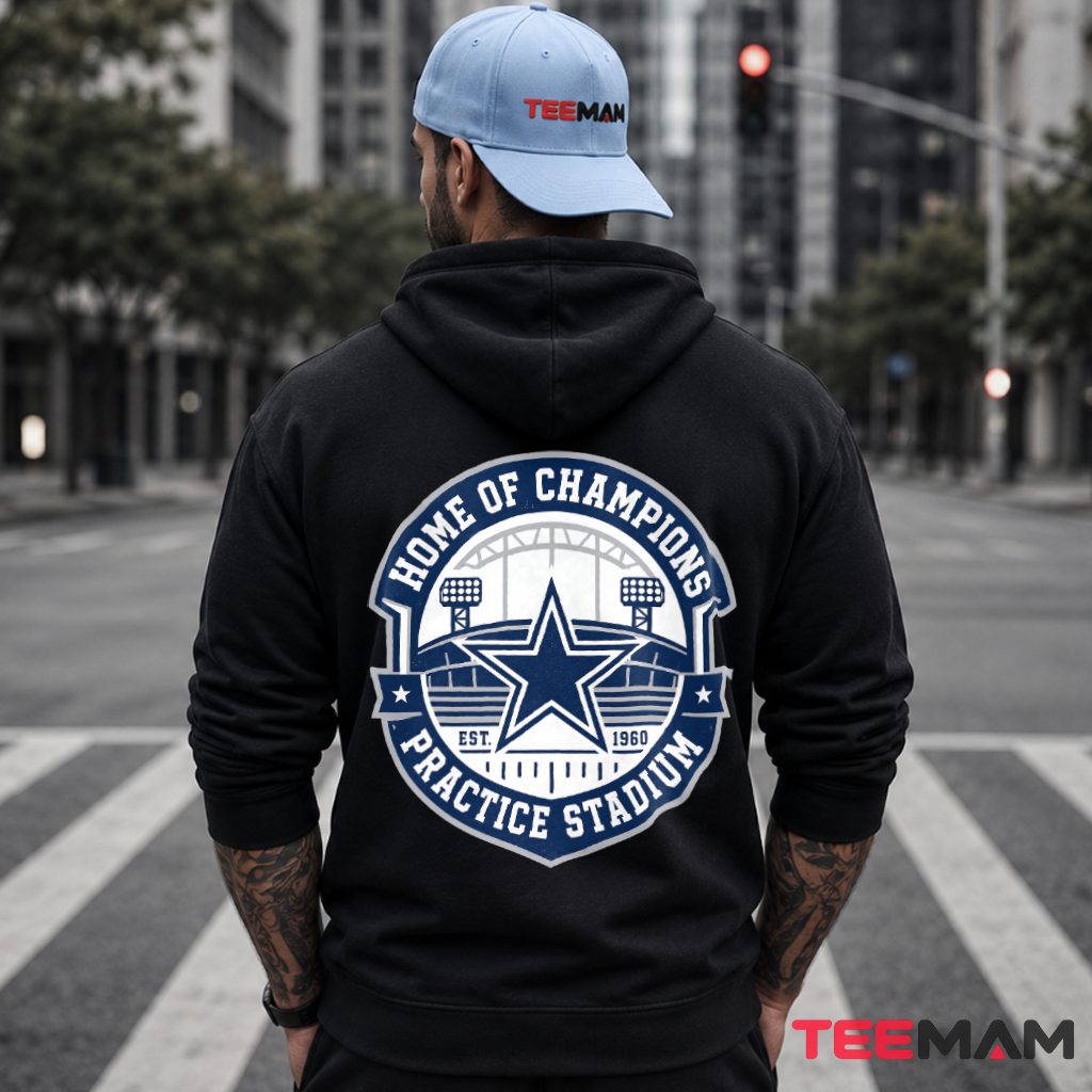 Dallas Cowboys Practice Stadium Hoodie Retro Football Stadium Dallas Cowboys Practice Stadium Hoodie Retro Football Stadium