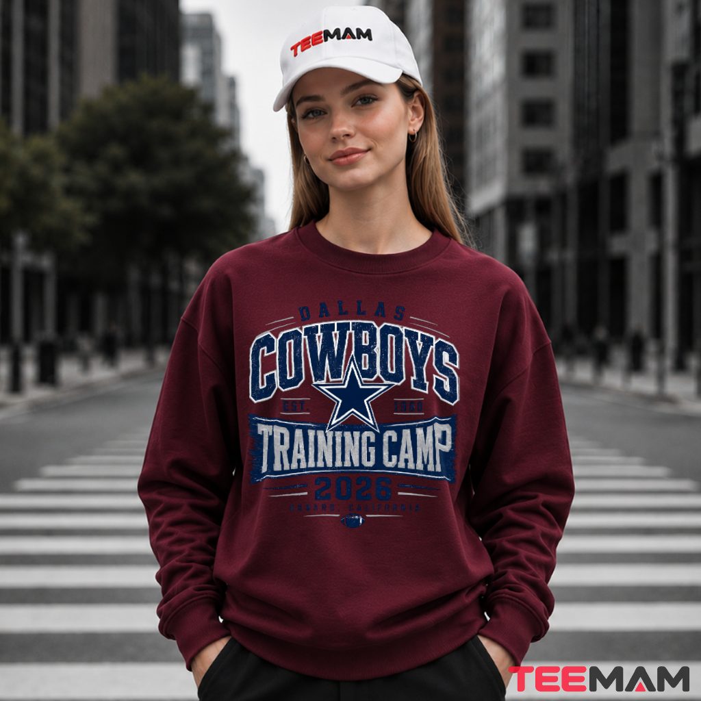 Dallas Cowboys Training Camp 2026 Retro Football Long Sleeve Dallas Cowboys Training Camp 2026 Retro Football Long Sleeve