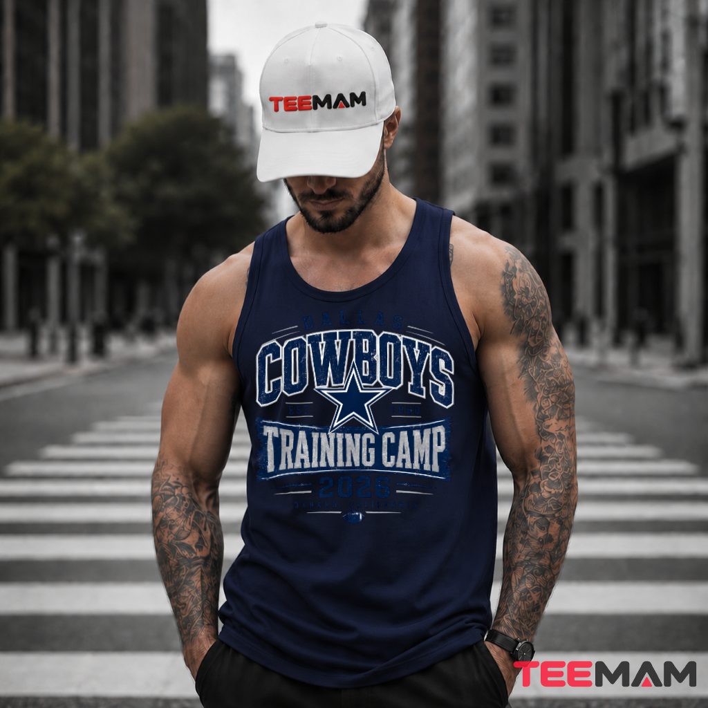 Dallas Cowboys Training Camp 2026 Retro Football Tank Top Dallas Cowboys Training Camp 2026 Retro Football Tank Top
