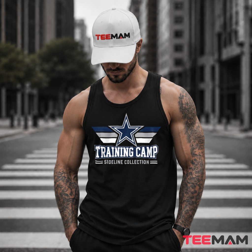 Dallas Cowboys Training Camp Tank Top Sideline Performance Dallas Cowboys Training Camp Tank Top Sideline Performance
