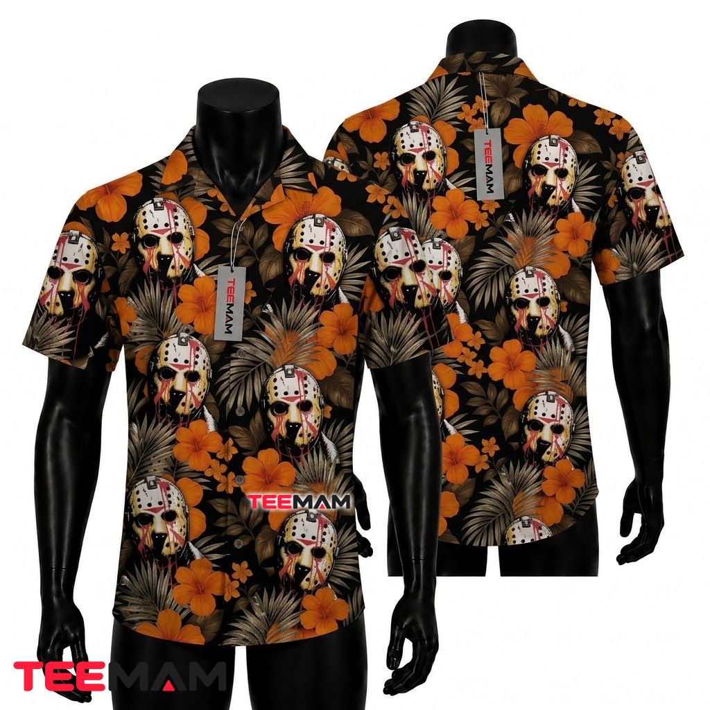 Jason Voorhees Halloween Hawaiian Shirt