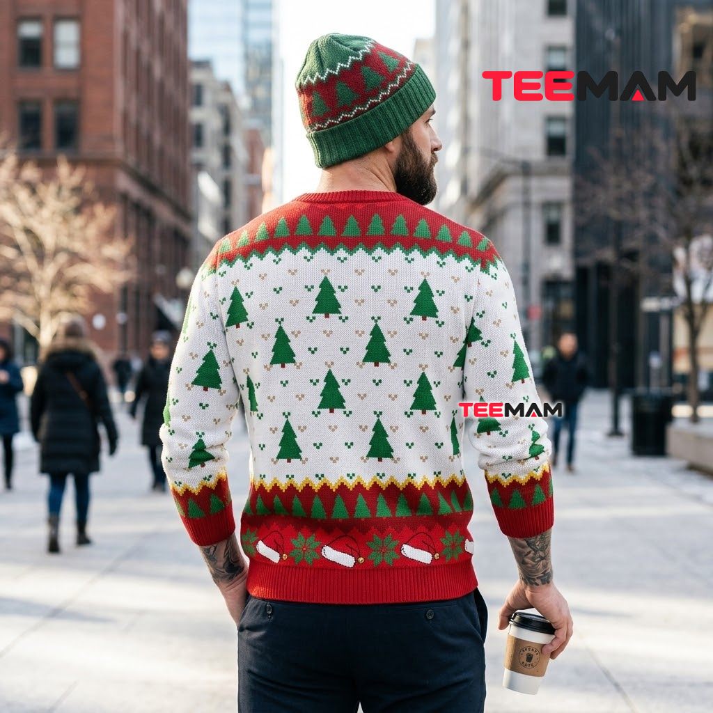 Jesus Ugly Christmas Sweater Birthday Boy Santa Version 3 Jesus Ugly Christmas Sweater Birthday Boy Santa Version 3