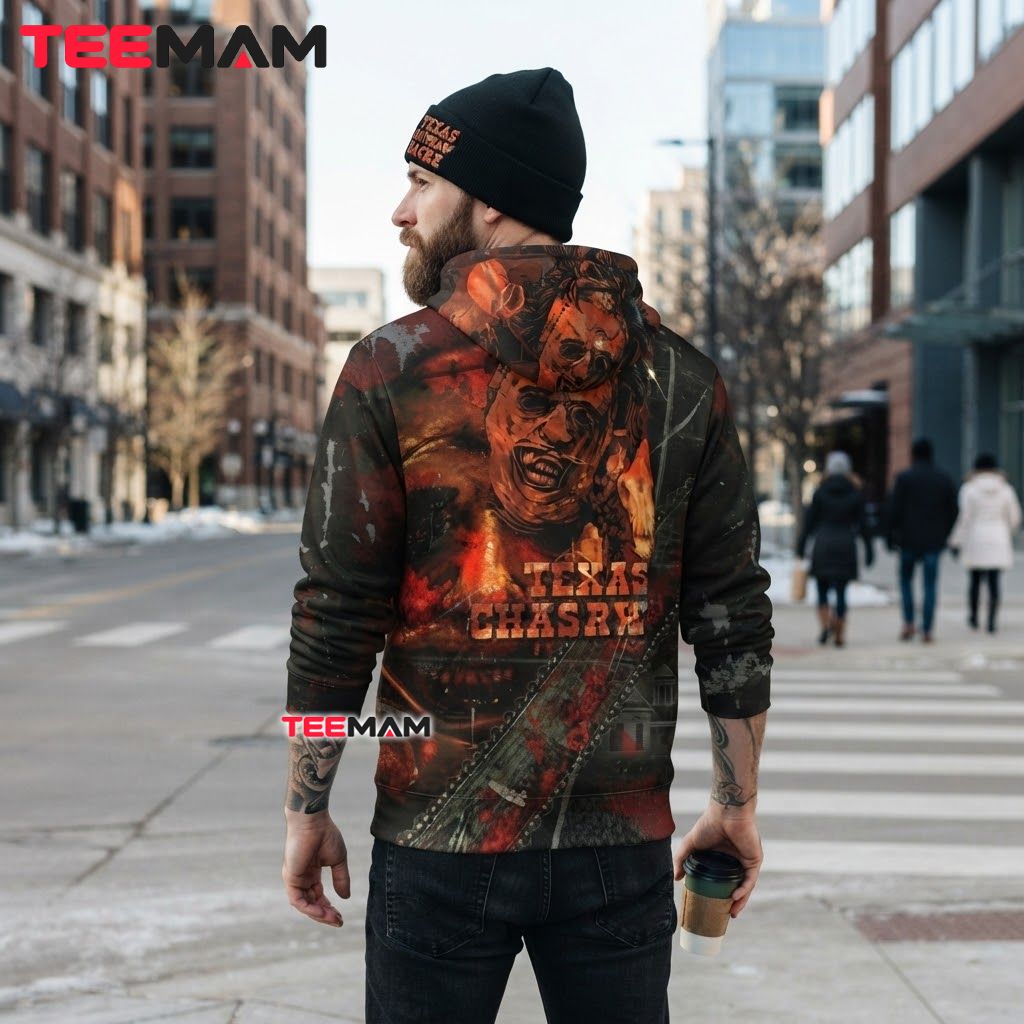 Leatherface 3D Hoodie Texas Chainsaw Massacre Design Version 3 Leatherface 3D Hoodie Texas Chainsaw Massacre Design Version 3