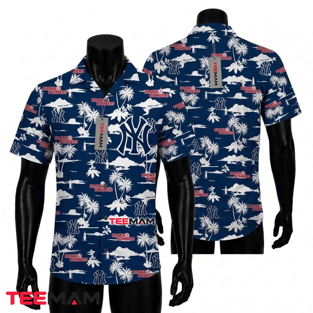 New York Yankees Hawaiian Shirt Bronx Bombers