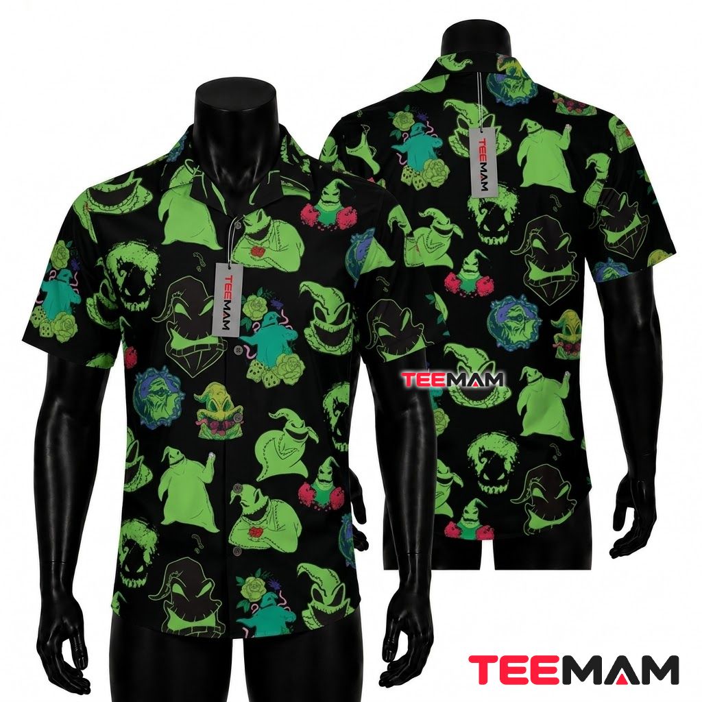 Oogie Boogie Hawaiian Shirt Nightmare Before Christmas Halloween