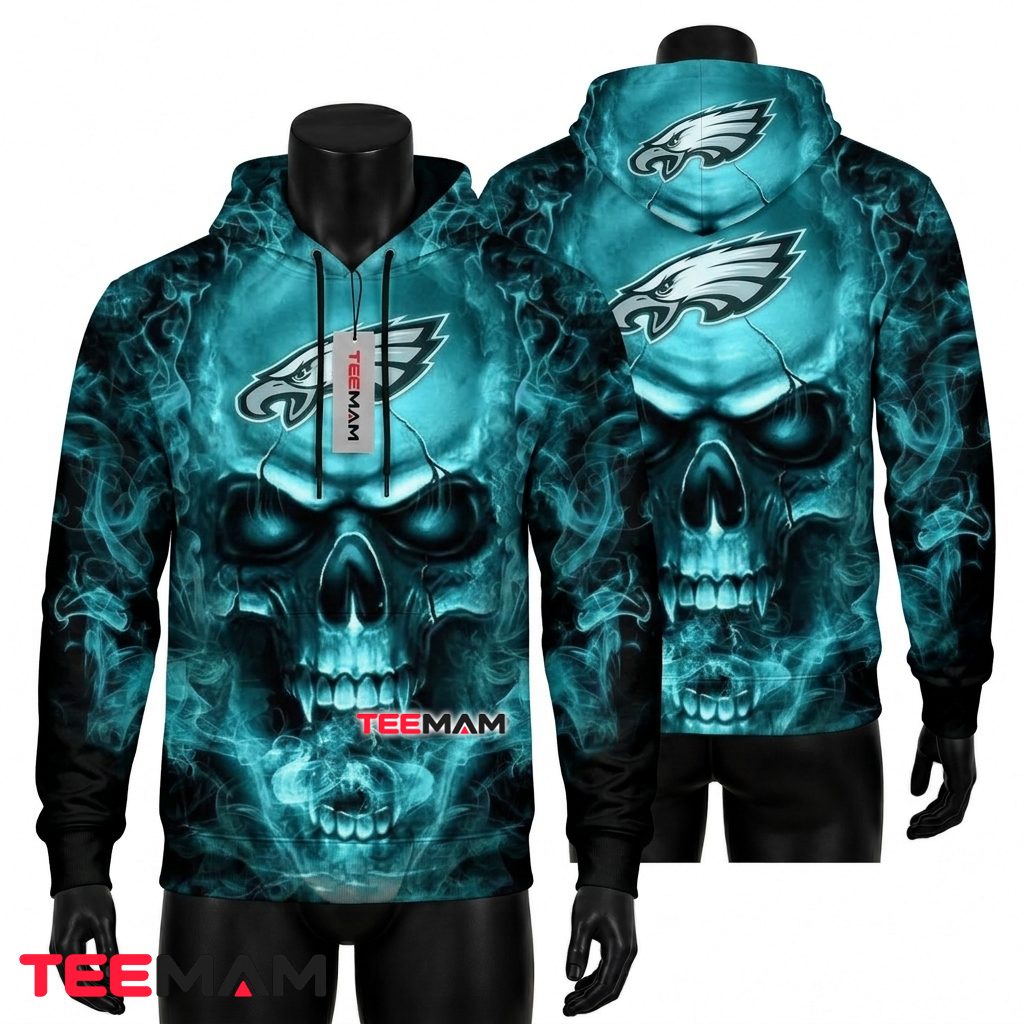 Philadelphia Eagles 3D Hoodie Mickey Mouse Helmet