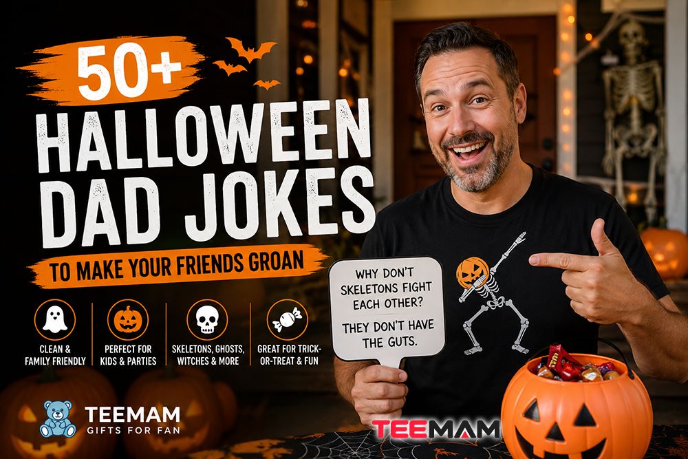 50+ Halloween Dad Jokes to Make Your Friends Groan