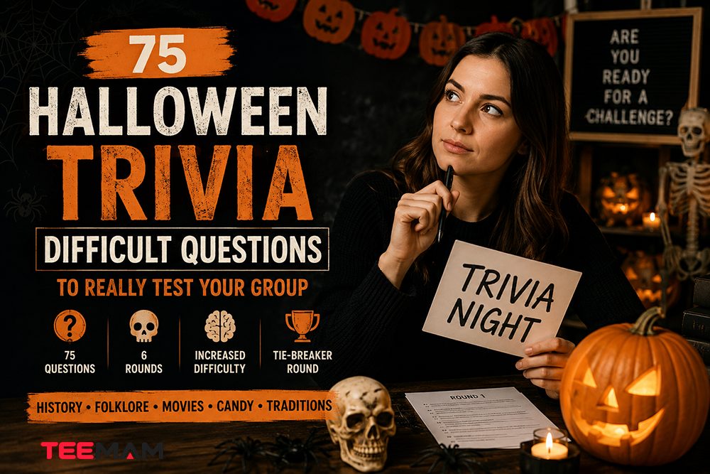 75 Halloween Trivia Difficult Questions to Really Test Your Group