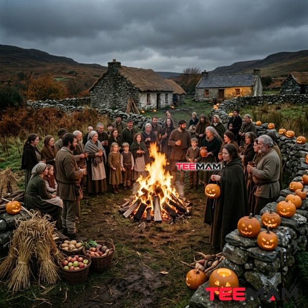 Ancient Celtic Halloween Samhain Harvest Tradition