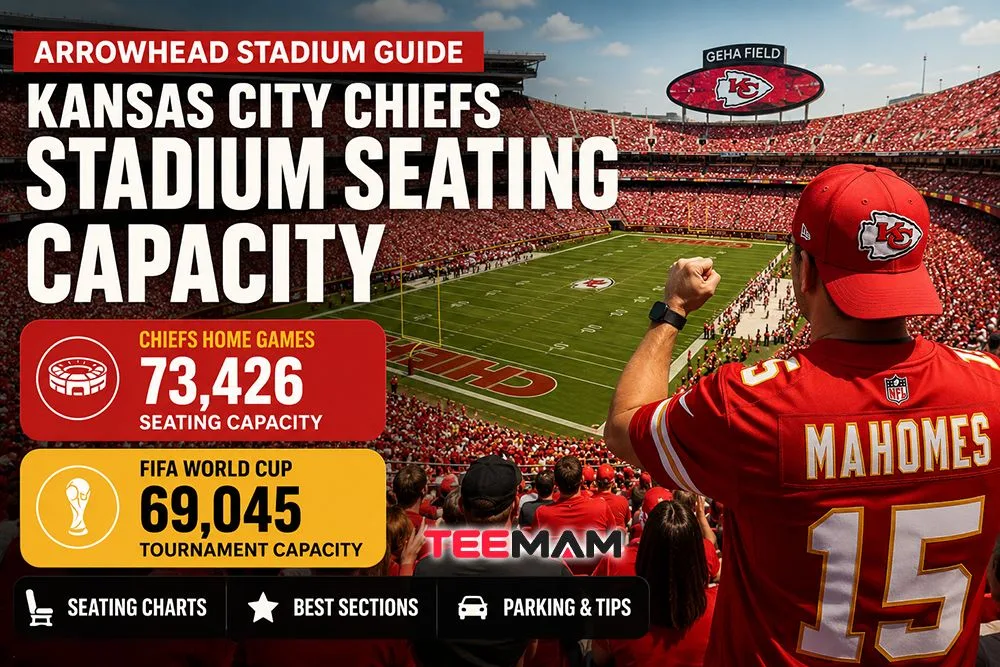 Arrowhead Stadium Guide Kansas City Chiefs Stadium Seating Capacity