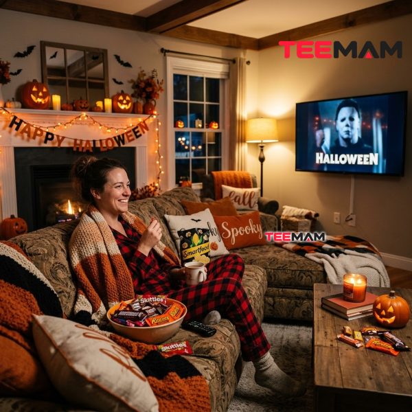 Cozy Introvert Halloween Night at Home