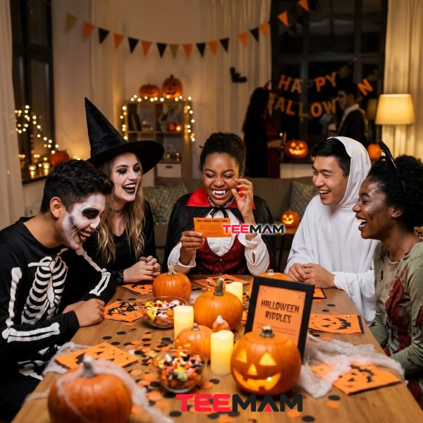 100 Halloween Riddles With Answers to Stump Your Friends 15 Funny Halloween Riddles And Puns Party Game