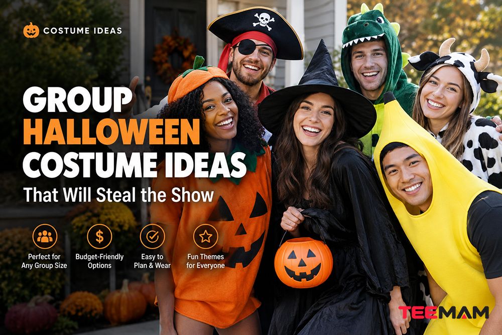 Group Halloween Costume Ideas That Will Steal the Show