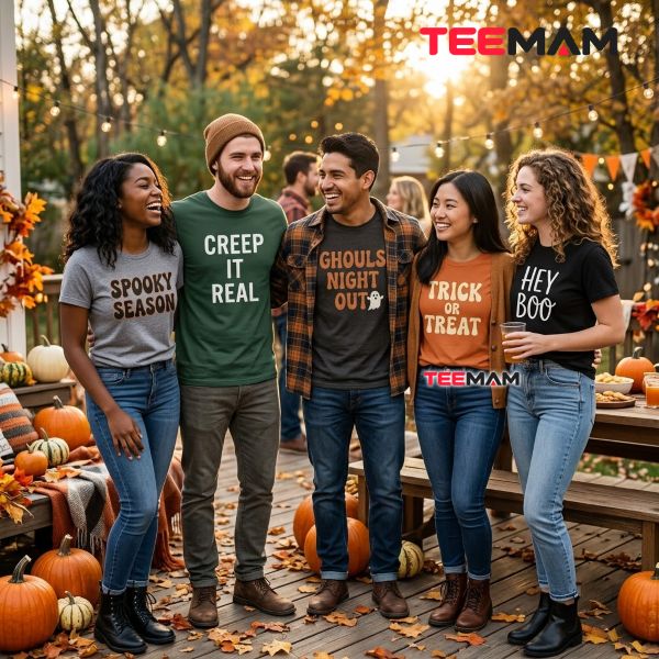 Halloween Quote Graphic T Shirts For Fans