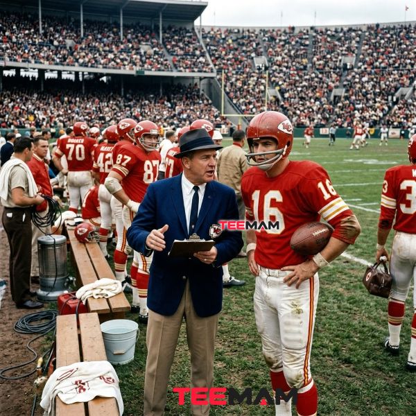 Hank Stram Len Dawson Kansas City Chiefs Era