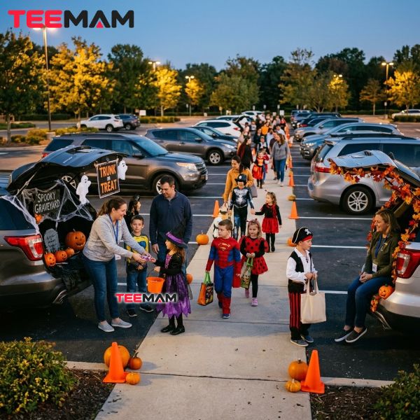How Halloween Trunk or Treat Works
