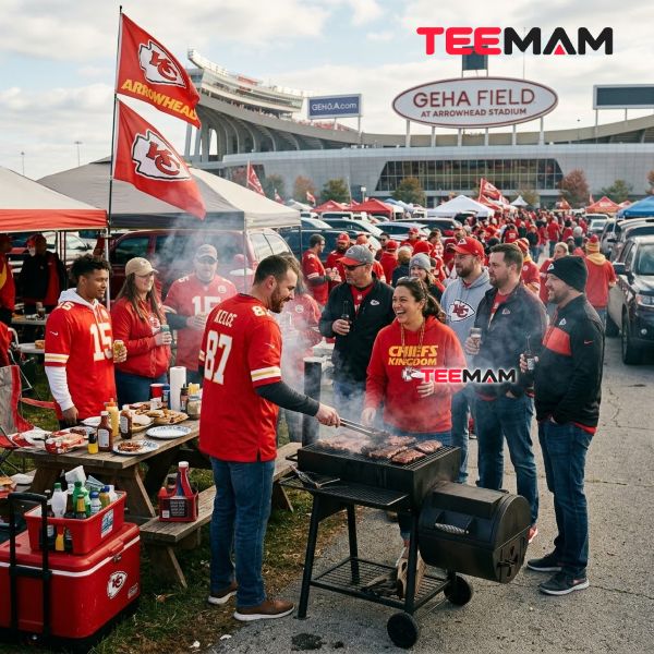 Kansas City Chiefs Arrowhead Stadium Tailgating Gameday Culture