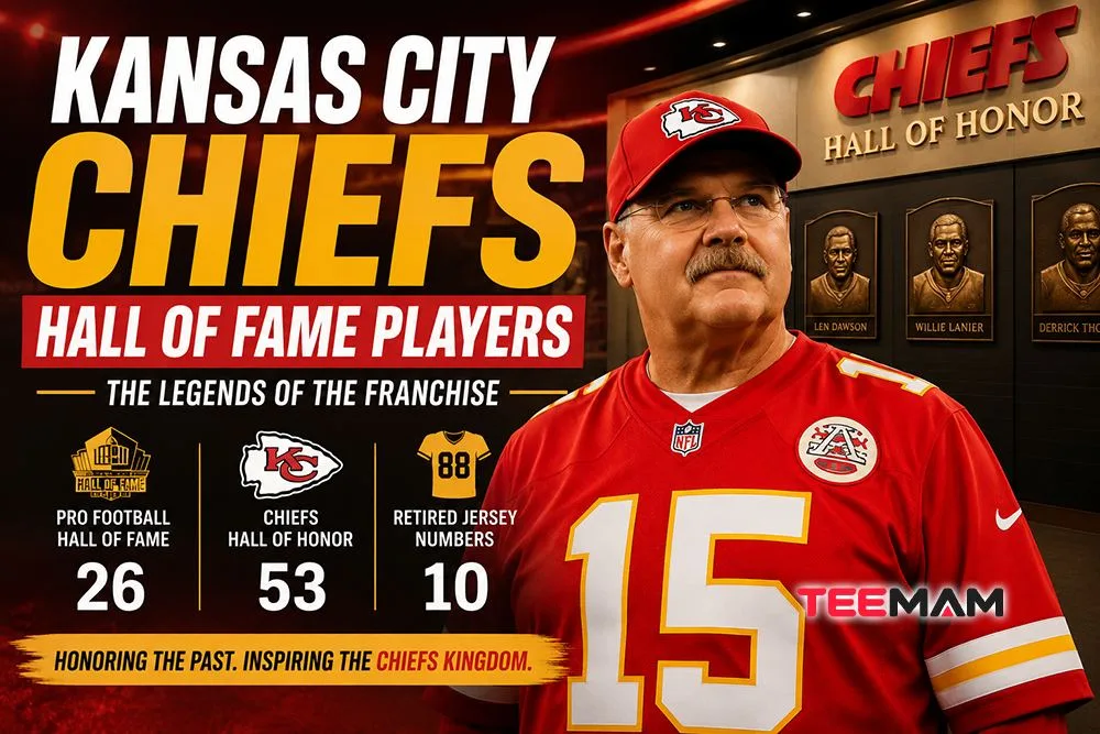 Kansas City Chiefs Hall of Fame Players The Legends of the Franchise