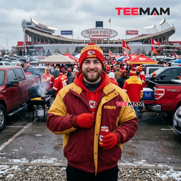Kansas City Chiefs Winter Game Day Outfit