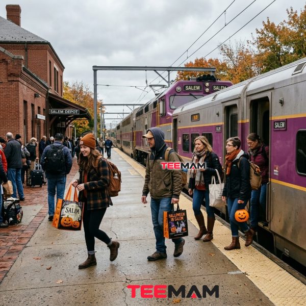 Salem, Massachusetts at Halloween: A Fan's Travel Guide 15 MBTA Train To Salem Massachusetts Halloween