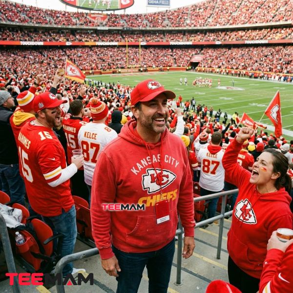Famous Kansas City Chiefs Fans You Might Not Know About 13 Rob Riggle At A Kansas City Chiefs Game